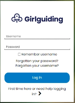 Accessing the learning platform - GIRLGUIDING GLOUCESTERSHIRE
