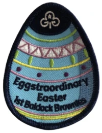 Eggstraordinary Easter badge